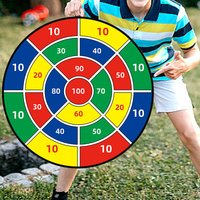 Large Dart Board 72CM, Kids Dart Board with Sticky Balls, Boys Toys, Indoor/Sport Outdoor Fun Party Play Game Toys