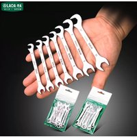 LAOA Mini Double Ended Spanner Open-End Wrench Rool Wrench Can be Carried with You 5mm-11mm