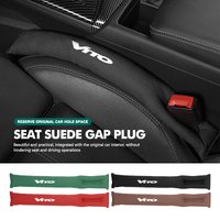 Suede Car Logo Seat Gap Filler Seat Seam Leak-proof Plug Strip For Mercedes Benz W124 W203 VITO Sprinter Viano V-Class R-Class