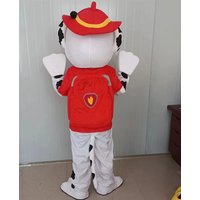 New PAW White Dog Mascot Costume Blue White Dog Advertising ceremony Fancy Dress Party carnival Anime stage show Surprise prop