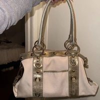 New Y2K Patchwork Shoulder Bag Riveted Design Large Capacity Handbags Motorcycle Tote Bag Women Casual Wear