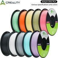 3/5/10 PCS Creality Soleyin Ultra PLA 1.75mm 3D Printer Filament Hi-Strength Low-Shrink Eco-Friendly for Creality K1 MAX/ K1C