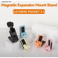 Sunnylife Magnetic Bracket Base for DJI OSMO Pocket 3 4 Quick Installation Vlog Tabletop Adjustable Holder Accessories