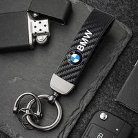 Woven leather rope car keychain keyring gift Accessories For BMW Performance E46 E90 F10 F30 X3 F20 E60 E70 E39 E36 E87 X7