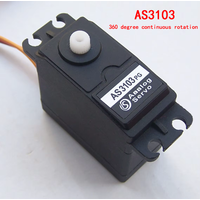 2x 360 servo 360 degree Continuous Rotation Servos DC Gear Motor Smart Car Robot 5.5kg/cm DC 4.8V-6V