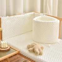 Anti collision Pad Baby Bed Bumper Crib Cot Protection Detachable Cradle Protector Children Room Decoration Allow Custom Size