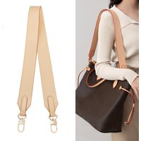Bag Leather Strap for LV Speedy Neverfull Alma Keepall Shoulder Straps Crossbody Long Bags Belt Accessories