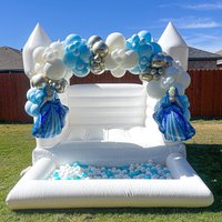 Commercial PVC Jumping Castle With Ball Pit For Kids Party Play Decoration Wedding kindergarten Bouncy House Rental Equipment