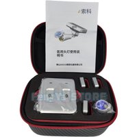 1 Set Protable Dental Magnifying Glasses Headlight Head Mounted LED Headlamp For Dental Surgical Operation Inspection
