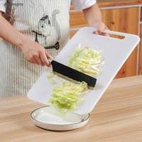 New Plastic Cutting Board,Chopping Board Fruit Vegetable Food Grade PE,Thickened,Mildew Proof,Kitchen Accessories,White