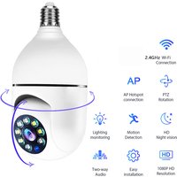 Security Camera 4K FullHD WiFi Surveillance With Motion Detection Infrared Night Vision Security Cam