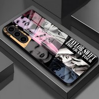 T-Taylor Showgirl S-SwiftS Phone Case For Samsung S26 S25 Edge Ultra S23 S22 S21 S20 Ultra Plus S24 Fe A54 A53 A25 Glass Cover