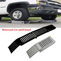 1Pc Motorcycle Ramp For ATVs UTVs For Pickup Trucks Triple Fold Portable Dirt Bike Ramp,Single Folding ladder Load-bearing 340Kg