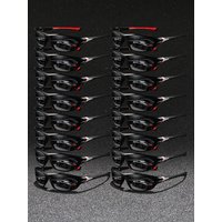 AliExpress WSZ 16PCS Fashion Rectangle Men Women Fishing Driving Cycling Sports Running Mountaineering Protective Glasses