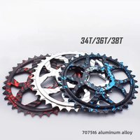 AliExpress NONE Mountain Bike Single Disk GXP Direct Mount Chainring Narrow Wide 32T 34T 36T Integrated Crankset Chainwheel Bicycle Parts