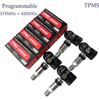Programable TPMS Sensors 2 in 1 315MHz+433MHz Support Programing with TS501 TS508 TS601 TS608 ITS600E MK808TS MK808S-TS MP808TS