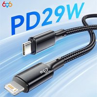 PD29W USB Cable For iPhone 15 14 13 12 Pro Max 11 iPad Mini Type C Fast Charging USB C Data Wire Cord 480Mbps Data Transmission
