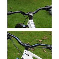 AliExpress NONE LUNJE Mountain Bike Bar 780mm DH Downhill MTB Handlebar High Strength Aluminum Alloy Riser Bar for Dirt Jump Bicycle Accessories