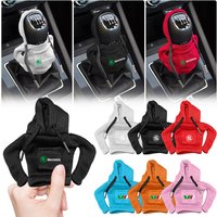 Gear Shift Knob Hoodie Cover Change Speed Lever Sweatshirt Car Gear Shift Cover for Skoda Rapid Fabia Octavia S VII Superb Karop