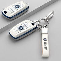 Fashion TPU Car Key Cover Case Shell For BMW 530i 550i 320i 1 2 3 4 5 Sery 118i 225i M240i F20 F21 F30 F31 F25 F01 F02 Accessory