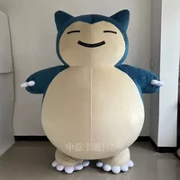 Potdemiel Pokémon Inflatable Snorlax Mascot Costume Kirby Beast Walking Doll Clothes Advertising Christmas Fancy Party Dress