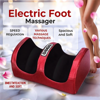 Heated foot massager.Electric kneading foot massage relieves pain and promotes blood circulation