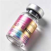 Luxury Custom Bottle Self Adhesive Labels & Matching Packaging Boxes for 3ml 5ml 10ml Glass Bottles