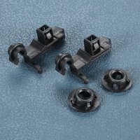 4Pcs/Set Auto Fastener Car Hood Prop Rod Clips Grommet for Toyota Corolla E120 9th Generation 2003-2008 53452-02060 90480-15034