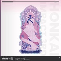 MIHOYO Genuine Stand Game Cosplay Honkai Impact 3rd Elysia Because of You Impression Theme Cartoon Statue Anime Acrylic Figure