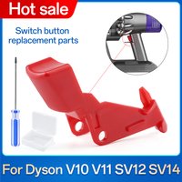 Trigger Switch Button for Dyson V10 V11 SV12 SV14 Vacuum Cleaner Replacement Parts Improved Power Button Tool with Screwdriver