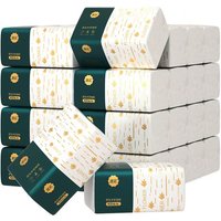 300-Sheet Premium Toilet Paper 3-Ply Ultra Soft & Strong | 100% Virgin Wood Pulp | Pull-Up Dispenser Box | Bulk Household Tissue