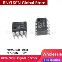 10Pcs NJM5532D 5532D NE5532N 5532 DIP-8 IC Chip In Stock Wholesale