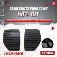 Rubber Brake Clutch Pedal Cover for Citroen Berlingo DS3 DS4 C3 C4 C5 & Peugeot 207 208 308 508 Interior Parts 213026 450417