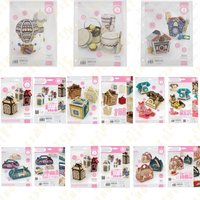 New Lantern Box Telephone Floral Handbag Metal Craft Cutting Dies Diy Scrapbook Paper Diary Decoration Card Handmade Embossing