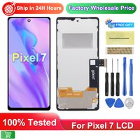 6.3" NEW AMOLED For Google Pixel 7 LCD Display Touch Screen Replacement Digitizer Assembly For Pixel 7 GVU6C GQML3 GO3Z5