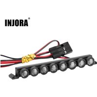 INJORA Nylon Molded 8LED Roof Light for 1/18 RC Crawler TRX4M Bronco (4M-47)