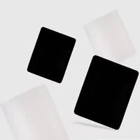 Universal Gaming Esports Mouse Pad Simple Pure Black Anti-Slip Rubber Small Office Computer Desktop Laptop Mousepad