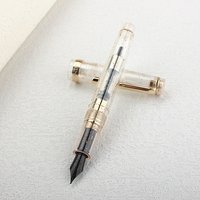 JINHAO 82 Series Fountain Pen Acrylic M Nib Business Writing Ink Pens Gold Clip School Office Supplies Pens for Writing