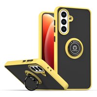 Armor Matte Case For Samsung Galaxy A56 A36 A55 A35 A26 A16 A06 A25 A15 A05 A05S M54 M34 Magnetic Ring Stand Shockproof Cover