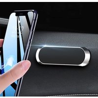 Mini Magnetic Holder Car Phone Dashboard Strip Shape Mount Stand for Cell Phone Samsung Xiaomi Wall GPS Compatible