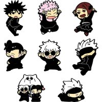 2026 Anime Pin Set Collectible Cartoon Character Pins Creative Metal Badge Jewelry Clothes Backpack Souvenir Gift