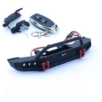 RCGOFOLLOW 1/24 Aluminum Alloy Electric Metal Winch RC Upgrade Part Rc Metal Winch For FMS FCX18 FCX24 RC Car Part Black