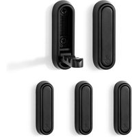 SARIHOSY Black Wall Hooks Wall-mounted Bathroom Hook Clothes Hat Towel Hanger Bathrobe Hooks Home Decor Bathroom Accessories