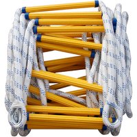 5Meters Fire Escape Ladder Anti-skid Rescue Rope Emergency Work Safety Response Self-rescue Lifesaving Rock Climbing Escape