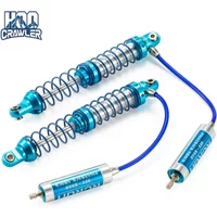 1/10 RC Oil Piggyback Shock Absorber with Remote Reservoir Adjustable 70-123mm for RC Crawler SCX10 Wraith CAPRA RR10 TRX4