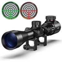 Lunettes de visée 3-9x40 EG pour la chasse, avec réticule lumineux rouge et vert, lunette optique tactique pour la chasse