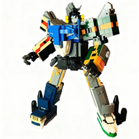 NEW 1229PCS MOC Creative Model Tf 005 Transformers Raiden Building Blocks DIY Assembly Building Blocks Display Gift Bricks Set
