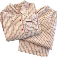 Fashion Striped Women's Home Clothes New Cotton Long Sleeve Sleepwear For Sleeping Pajamas Set Spring Autumn Nightwear Female
