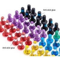 12pcs Disk Brake Rotor Bolts Steel M5x9mm T25 MTB Bike Bicycle Brakes Disc Screws Prevent Loosening Cycling Bicycle Accessories