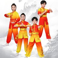Perform Men Women Children Martial Arts Costumes Chinese Kung Fu Uniform Baby Clothes Boy Set Tai Chi Girl Suit Kids Wushu Sets